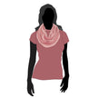 Infinity Scarf/Scarves - Mockup and Template - 2 Styles, Layered, Detailed and Editable Vector in EPS, SVG, AI, PNG, DXF and PDF