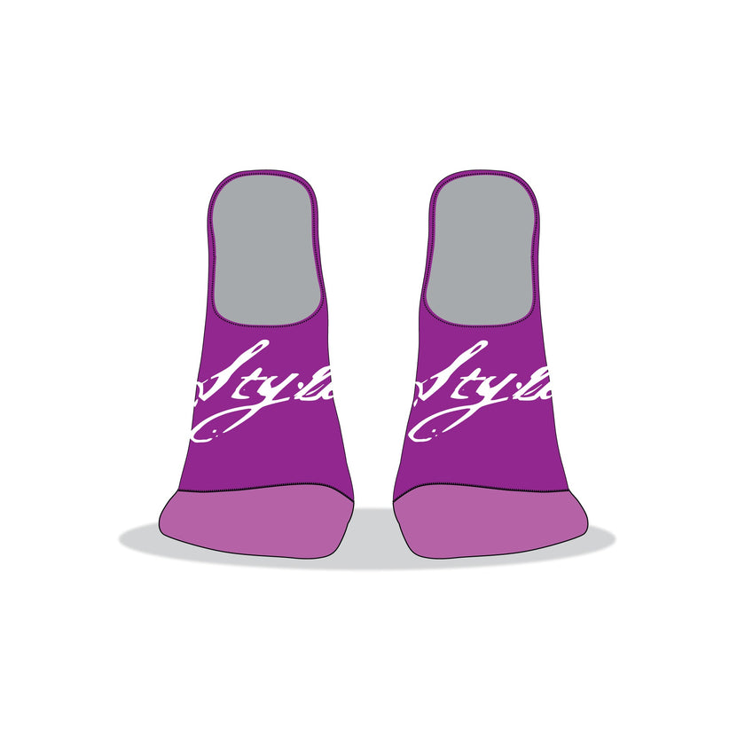 LIner No Show Ankle Socks - Mockup and Template - 11 Angles, Layered, Detailed and Editable Vector in EPS, SVG, AI, PNG, DXF and PDF
