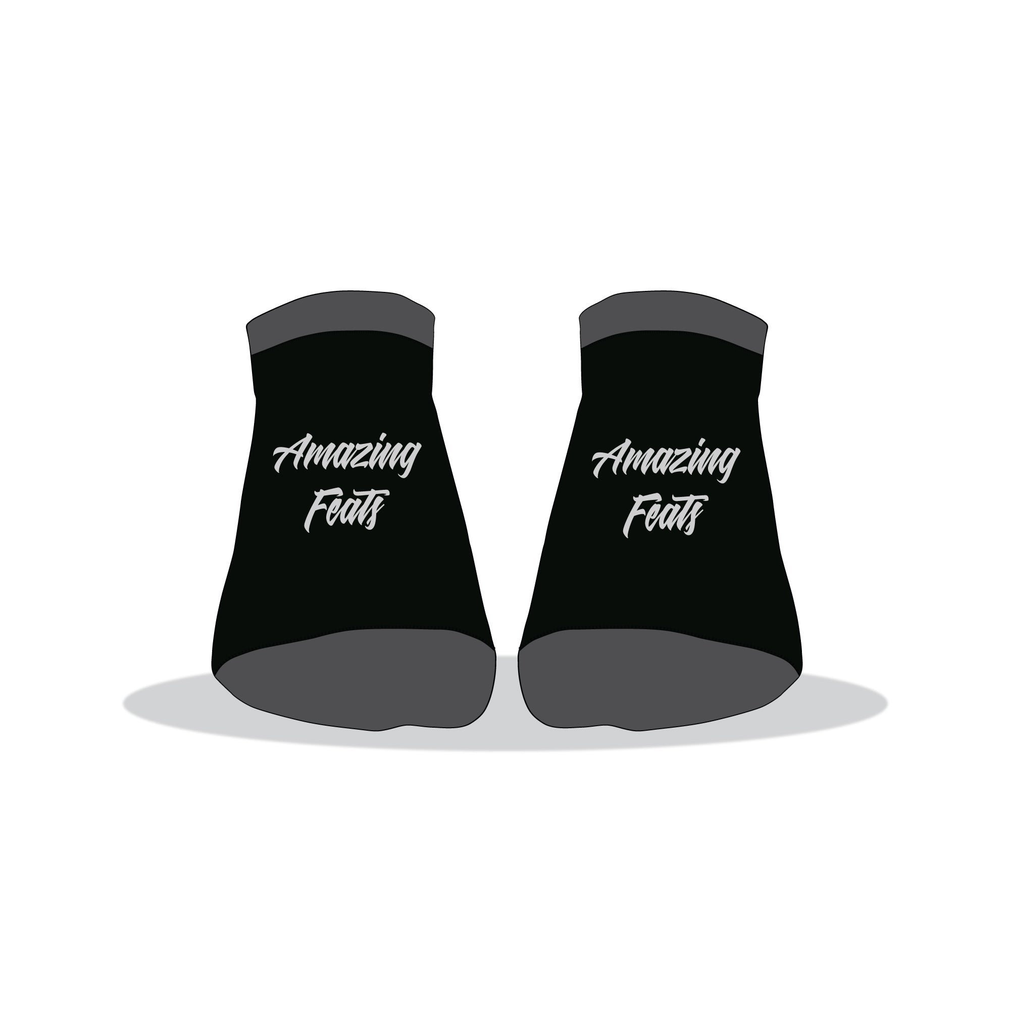 Low Cut Socks - Mockup and Template - 11 Angles, Layered, Detailed and Editable Vector in EPS, SVG, AI, PNG, DXF and PDF