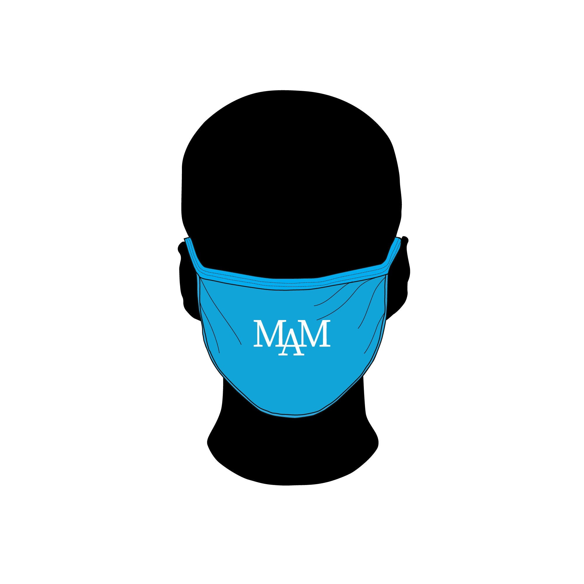 Manufactured Masks - Mockup and Template - 6 Angles, 1 Style, Layered, Detailed and Editable Vector in EPS, SVG, AI, PNG, DXF and PDF
