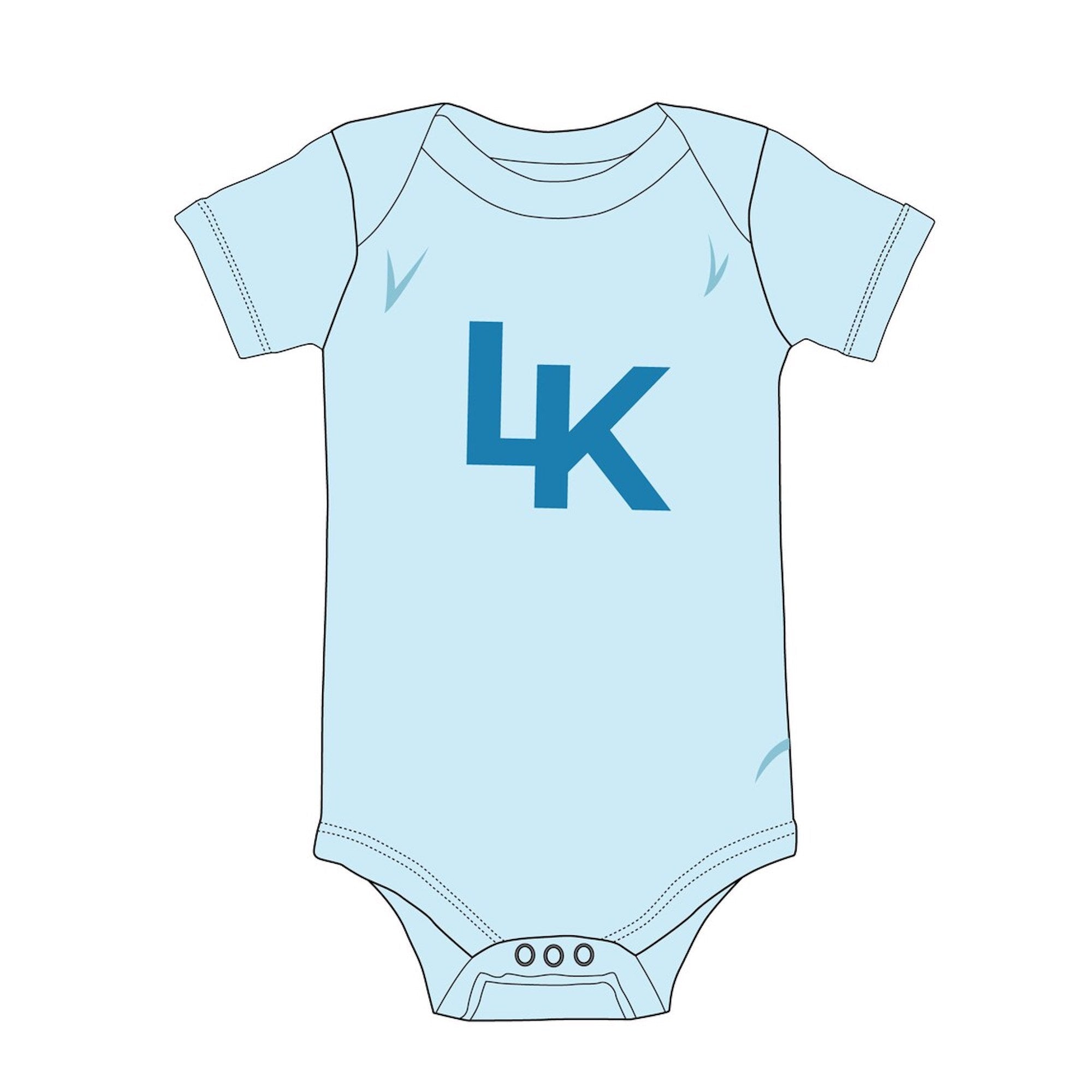 Baby Onesie One Piece - Mockup and Template - 1 Angle, 1 Style, Layered, Detailed and Editable Vector in EPS, SVG, AI, PNG, DXF and PDF