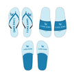 Slippers, Sandals, Flip Flops Bundle - Mockup and Template - 2 Angles, 3 Styles, Layered, Detailed and Editable Vector in EPS, SVG, AI, PNG, DXF and PDF