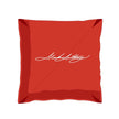 Square Throw Pillow - Mockup and Template - 1 Angles, 1 Style, Layered, Detailed and Editable Vector in EPS, SVG, AI, PNG, DXF and PDF