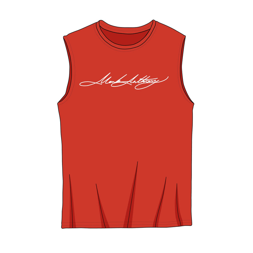 Tank Tops and Muscle Shirt Tops - Mockup and Template - 5 Angles, 1 Styles, Layered, Detailed and Editable Vector in EPS, SVG, AI, PNG, DXF and PDF