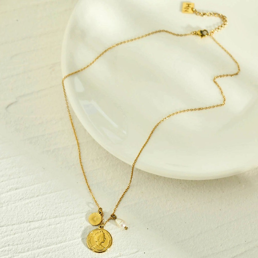 Collier à breloques vintage IZABELLA
