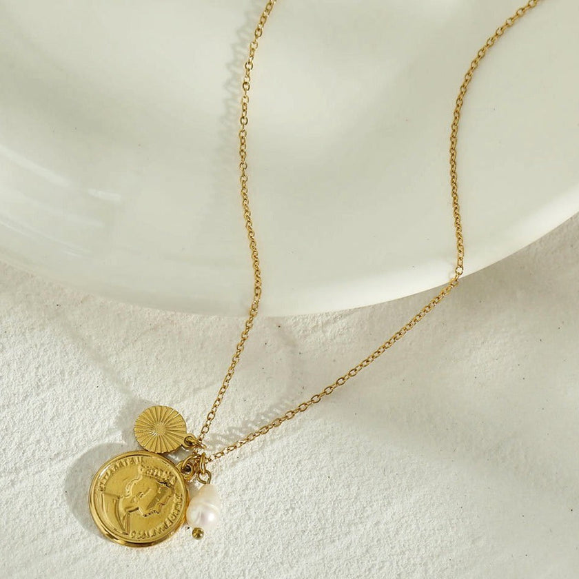 Collier à breloques vintage IZABELLA