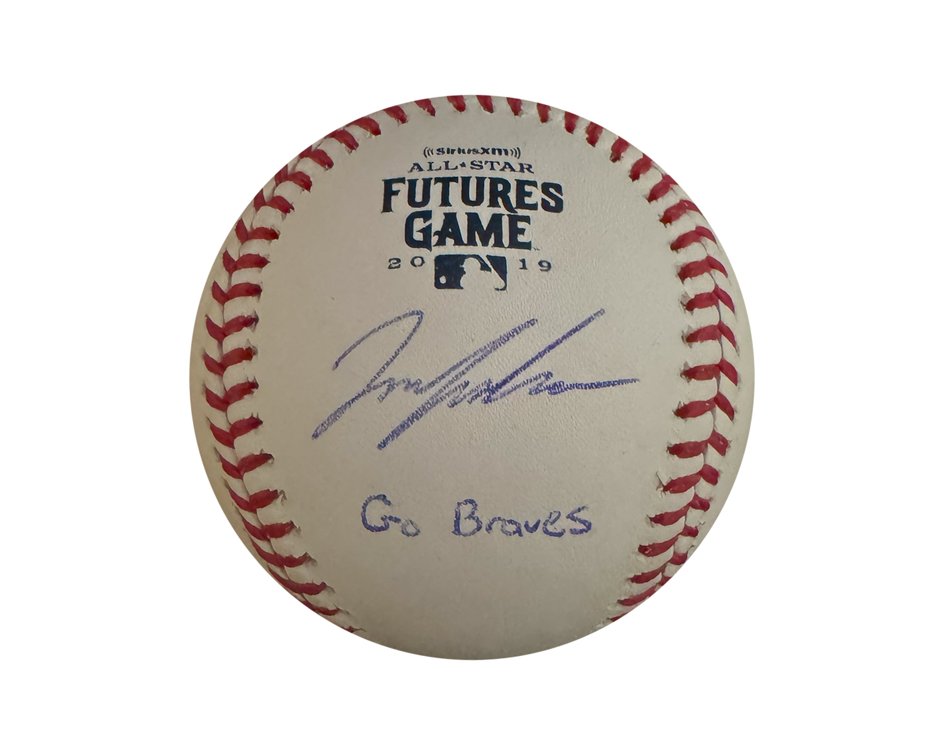 Ian Anderson Autographed 2019 Futures Game Rawlings Official Major League Baseball Inscribed 