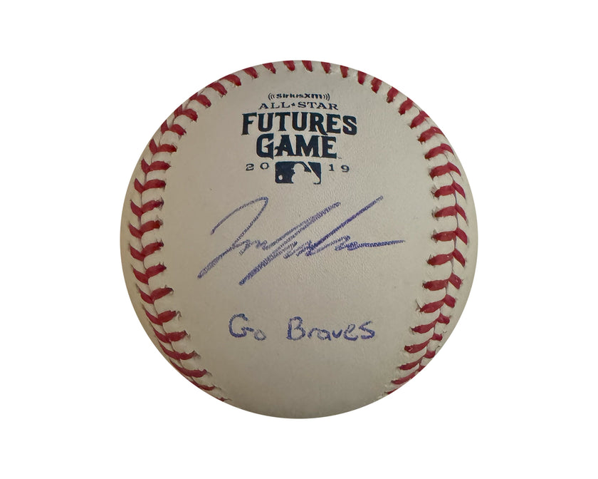 Ian Anderson Autographed 2019 Futures Game Rawlings Official Major League Baseball Inscribed 