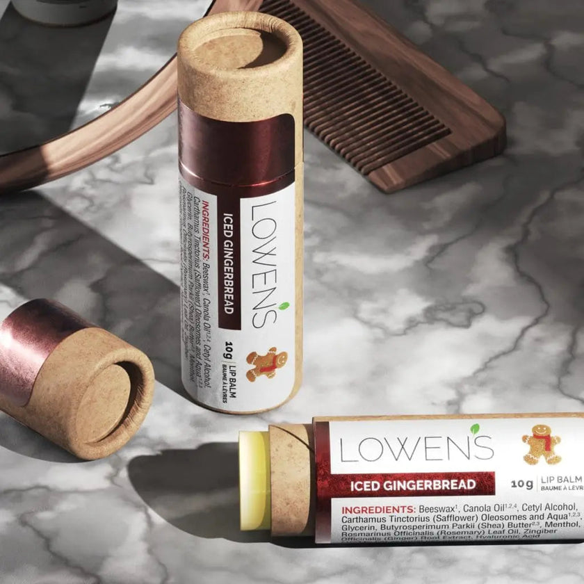 Iced Gingerbread Ginger Lip Balm