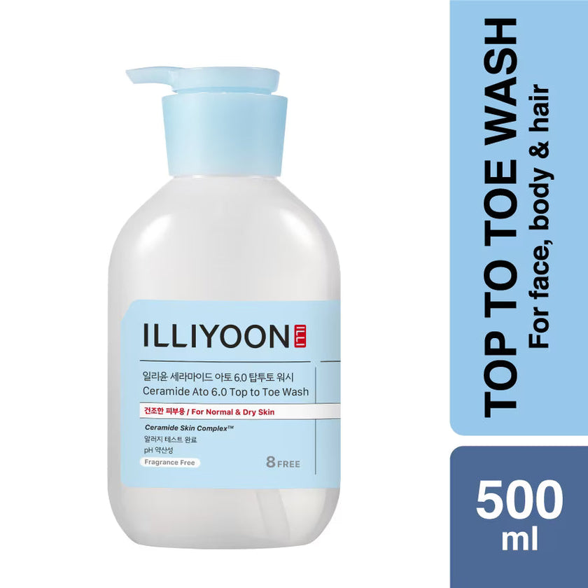 Illiyoon Ceramide Ato 6.0 Top to Toe Wash 500ml