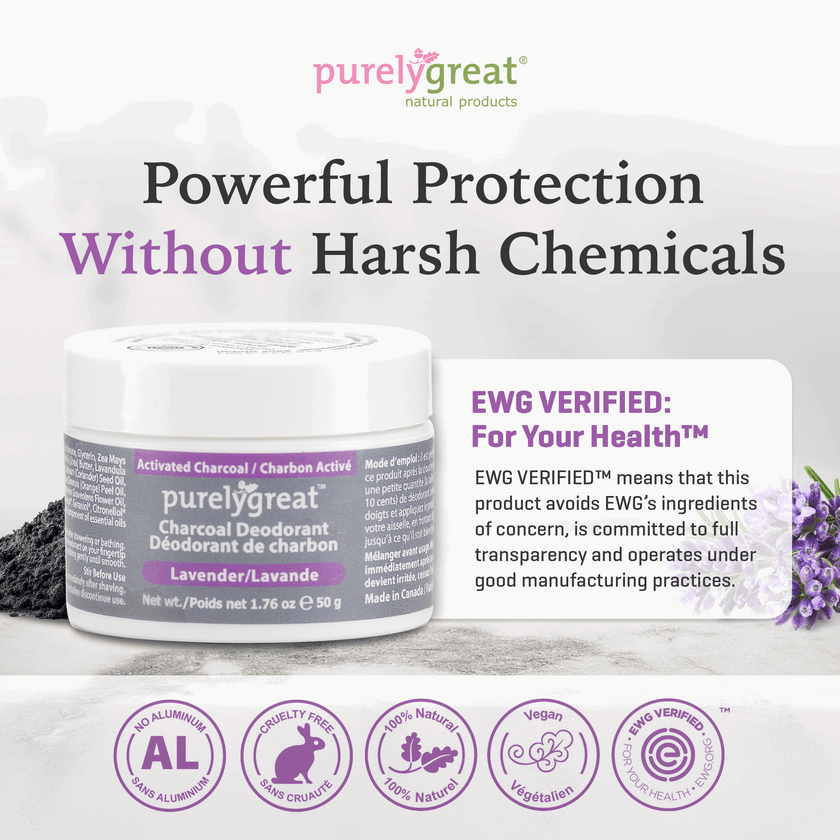 Lavender Charcoal Deodorant