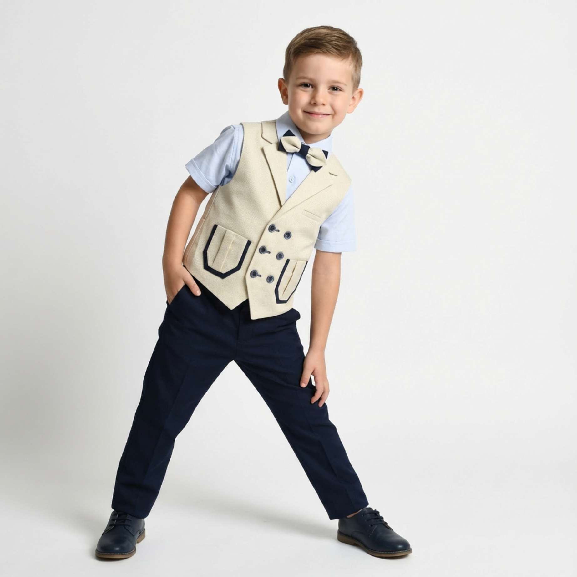 Polished Nico Formal Vest Set