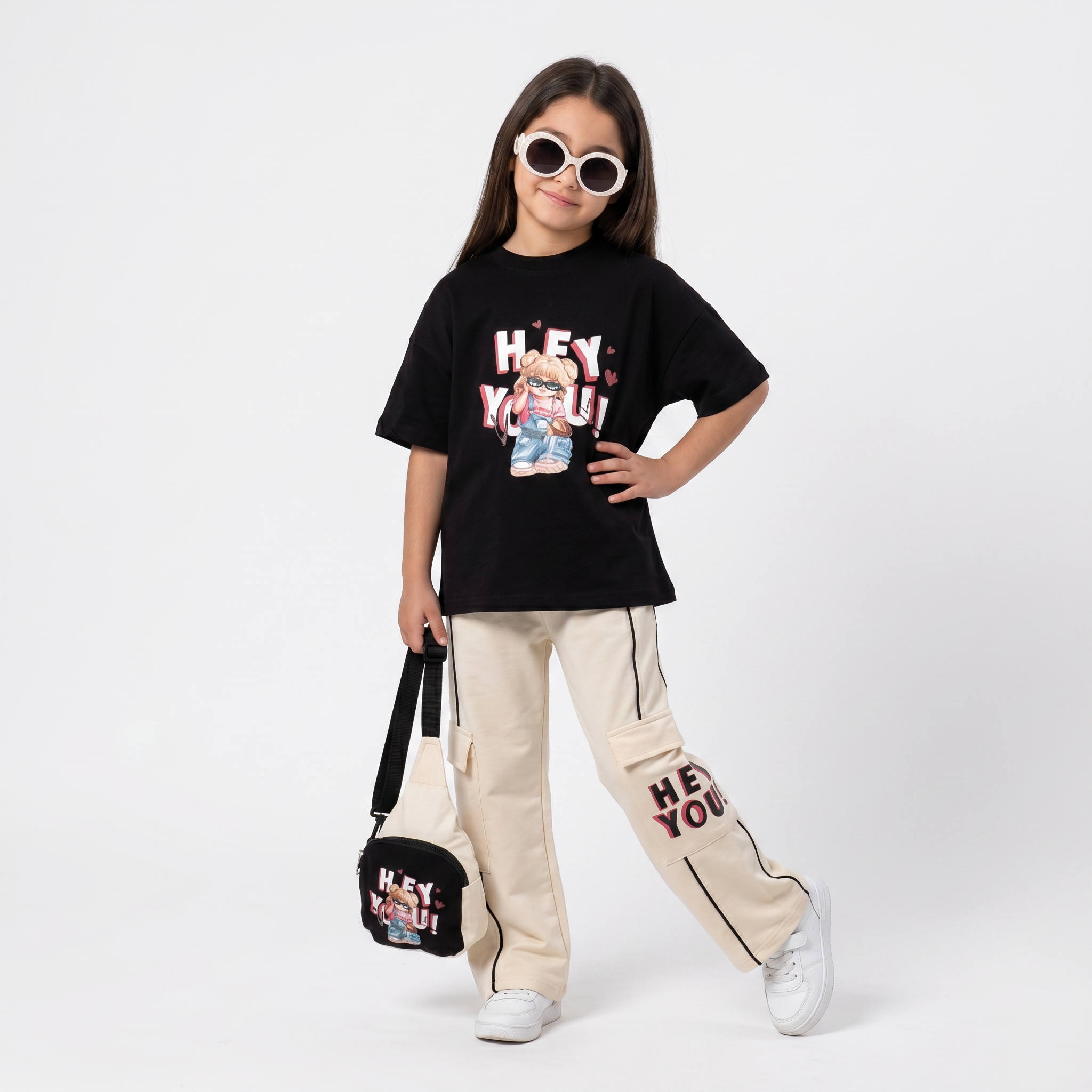 Hey You Girls Set & Bag