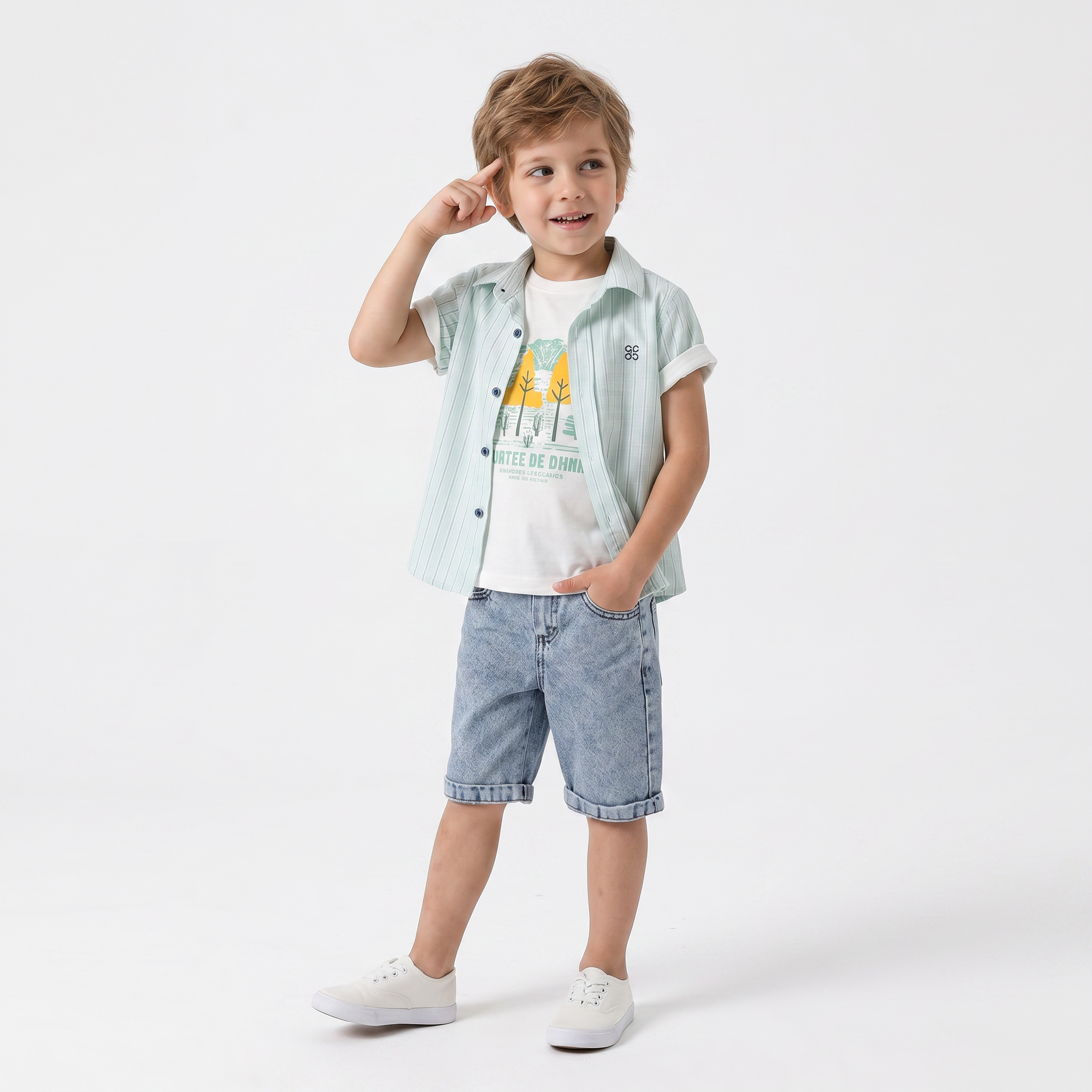 Coastal Enzo Denim Set
