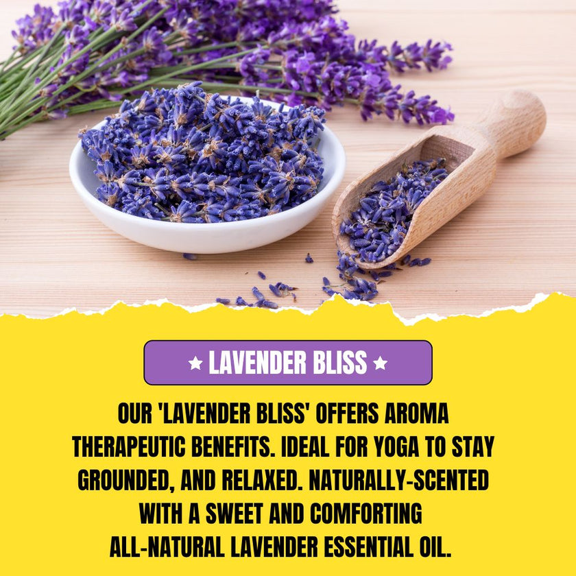 Lavender Bliss Essential Oil Roll-On (10ml) – Soothing Lavender Aromatherapy Blend for Relaxation & Stress Relief