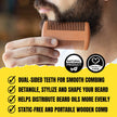 SoulSplitter Dual-Sided Beard Comb – Premium Grooming Comb for Detangling & Styling