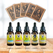Ultimate SoulSeries Collector’s Bundle | 5 Beard Oils + 5 Gold Shimmer Cards (Limited Edition Set)