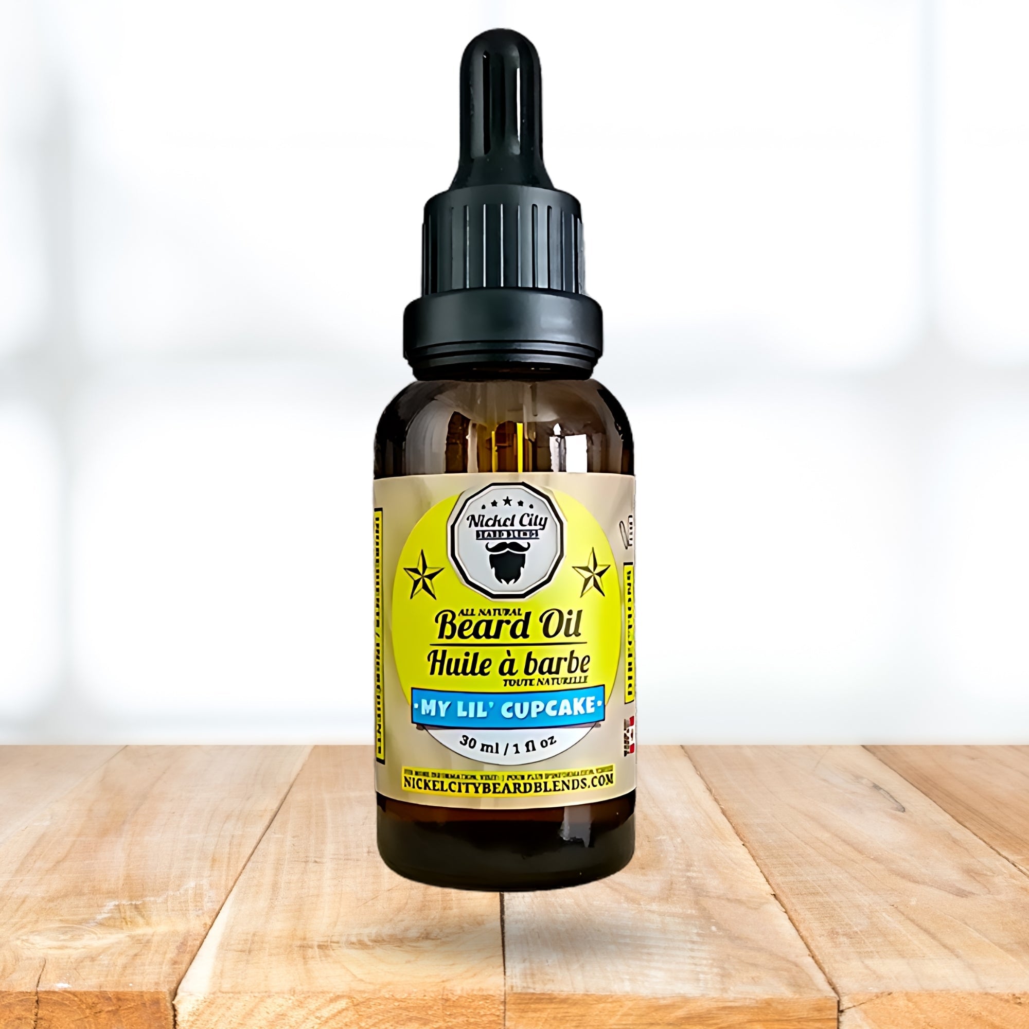 My Lil Cupcake Beard Oil (30ml) – Sweet Vanilla Cupcake with Creamy Buttercream Scent | Premium Conditioning Beard Oil