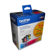 Brother LC61 Innobella Colour Ink Cartridges, 3 Pack