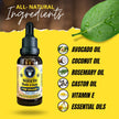 The Villain Beard Oil (30ml) – Spiced Tobacco, Fresh Leather, Cognac & Bourbon with Creamy Vanilla | Premium Conditioning Beard Oil