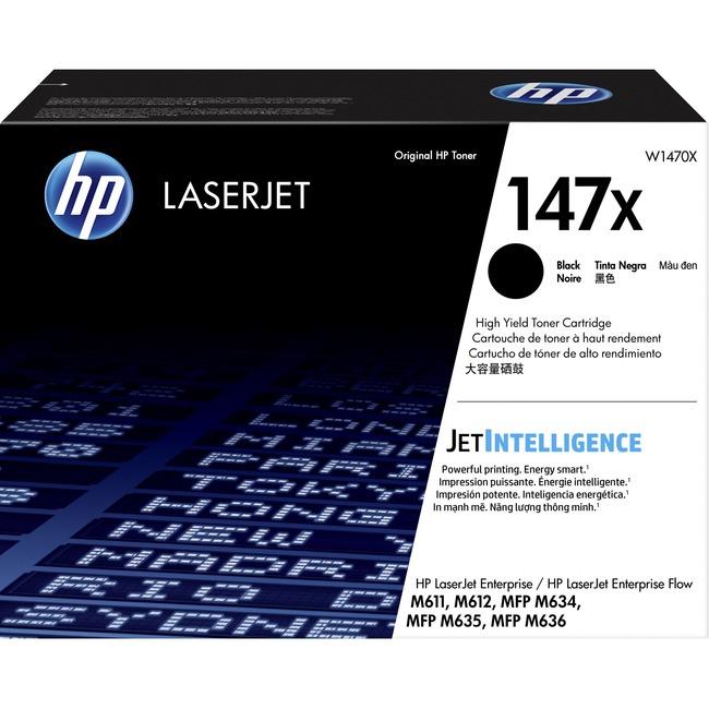 HP 147X Black LaserJet Toner Cartridge (W1470X)