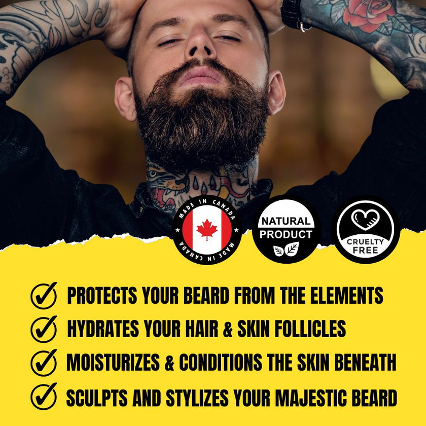 The Professor Beard Balm (56g) – Cedarwood, Vanilla & Sweet Cigar | Strong Hold & Conditioning Balm | Dr. Chris Schneider Collaboration