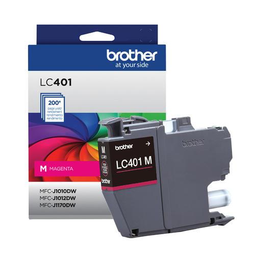 Brother LC401M Standard Yield Magenta Ink Cartridge