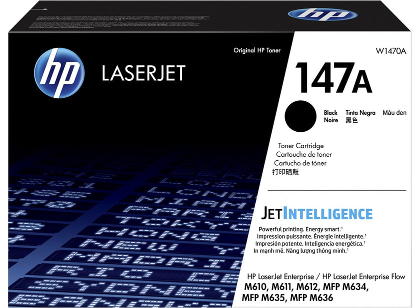 W1470A HP W1470A 147A Black LaserJet Toner Cartridge