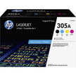 HP 305A Black/Cyan/Magenta/Yellow Quad LaserJet Toner Cartridge