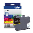 Brother Genuine LC401Y Standard Yield Yellow Ink Cartridge