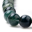Moss Agate Gemstone Bead