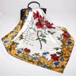 Imitation Silk Printed Floral Arab  Headscarf