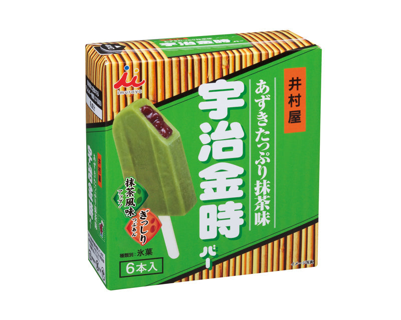 FZN: Imuraya Green Tea Azuki Red Bean Ice Bar (6 Bars/456G)