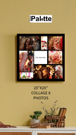 20″X20″ Collage Canvas Photo Square 8 blocks