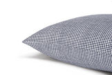 Indigo Houndstooth Cushion Cover