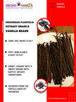 Indonesian Vanilla Beans (Sumatra) Planifolia Extract Grade-B<br>For Extract Making<br>By Pound