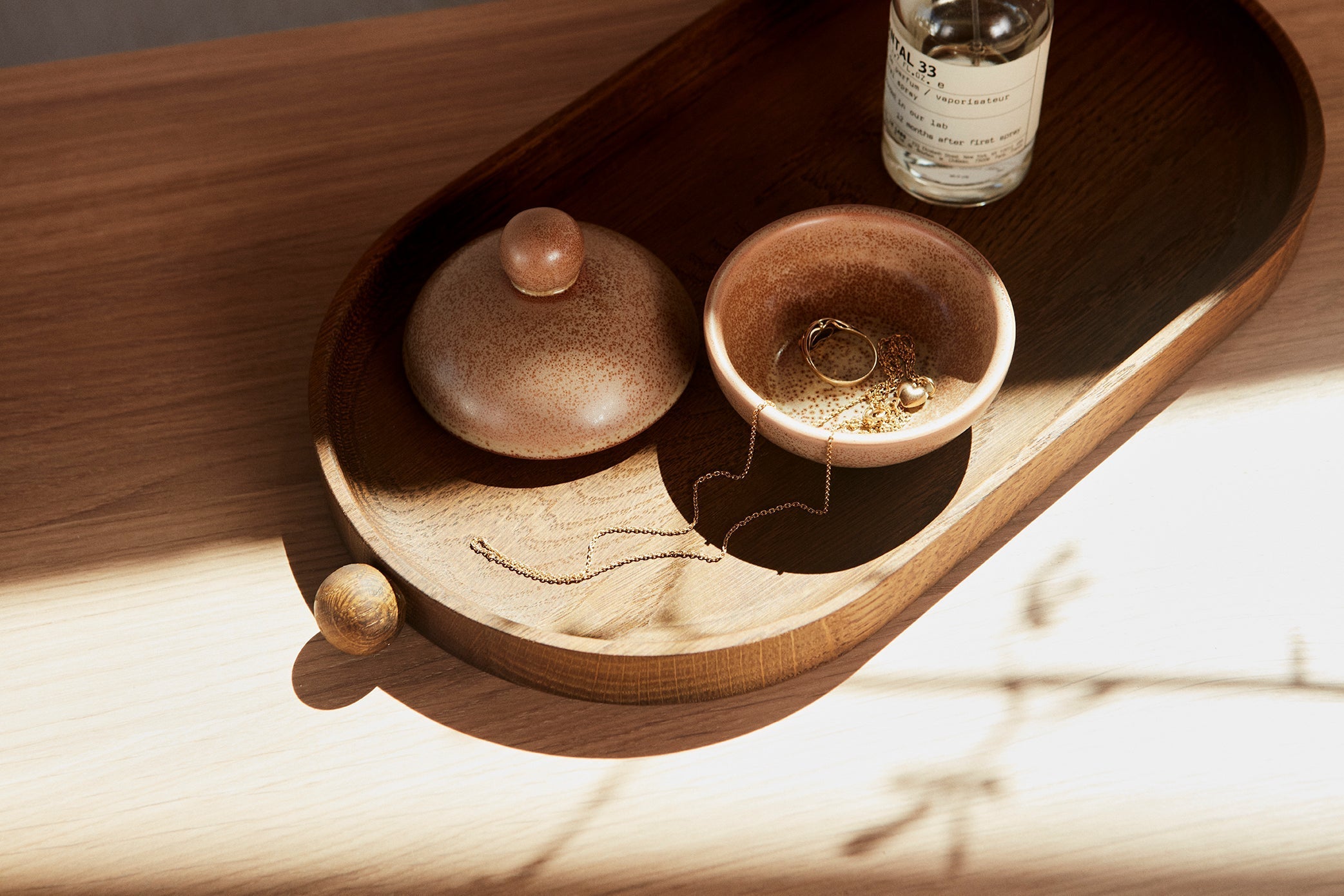 Inka Wood Tray - Dark