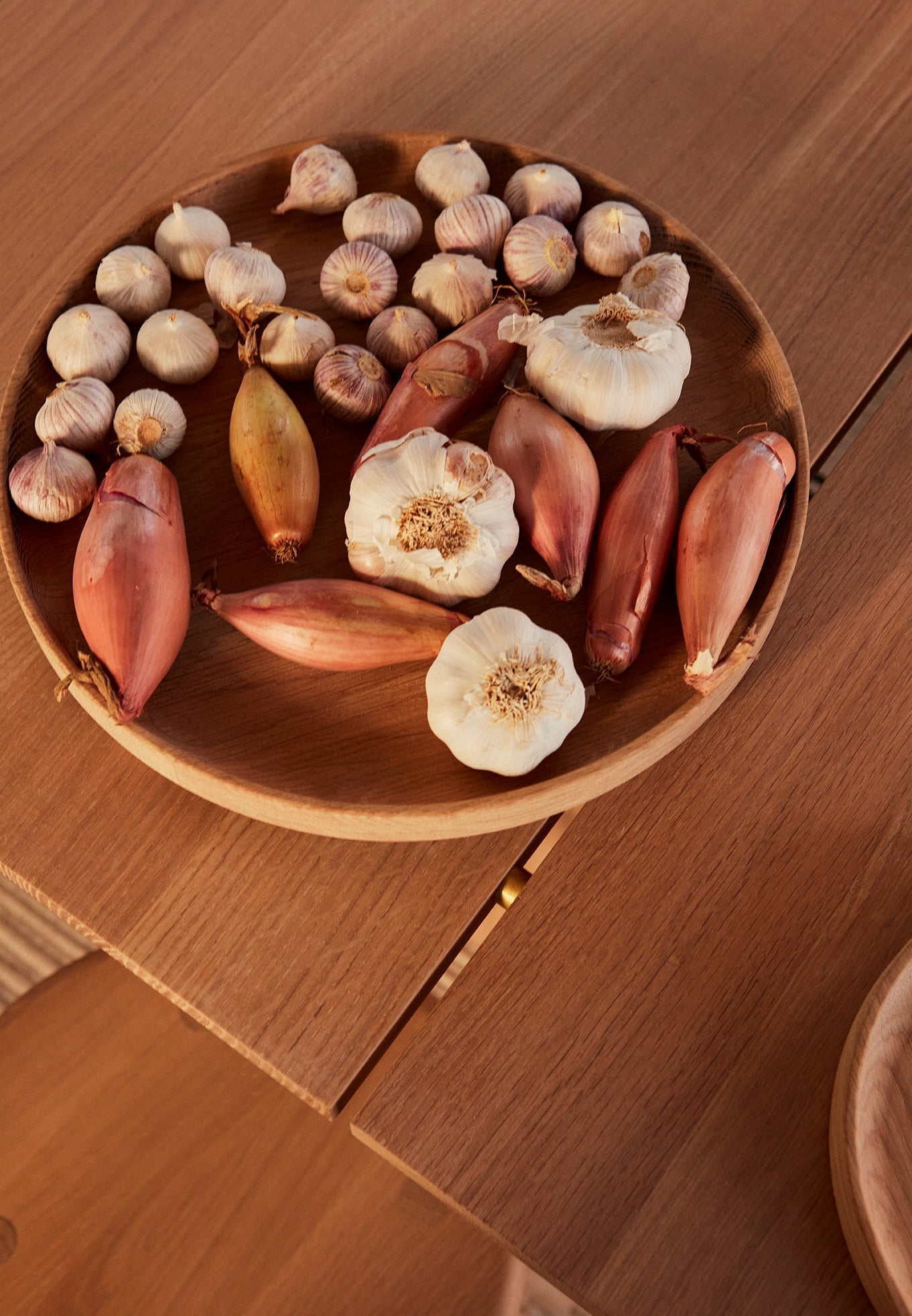 Inka Wood Tray Round - Large - Nature