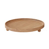 Inka Wood Tray Round - Large - Nature