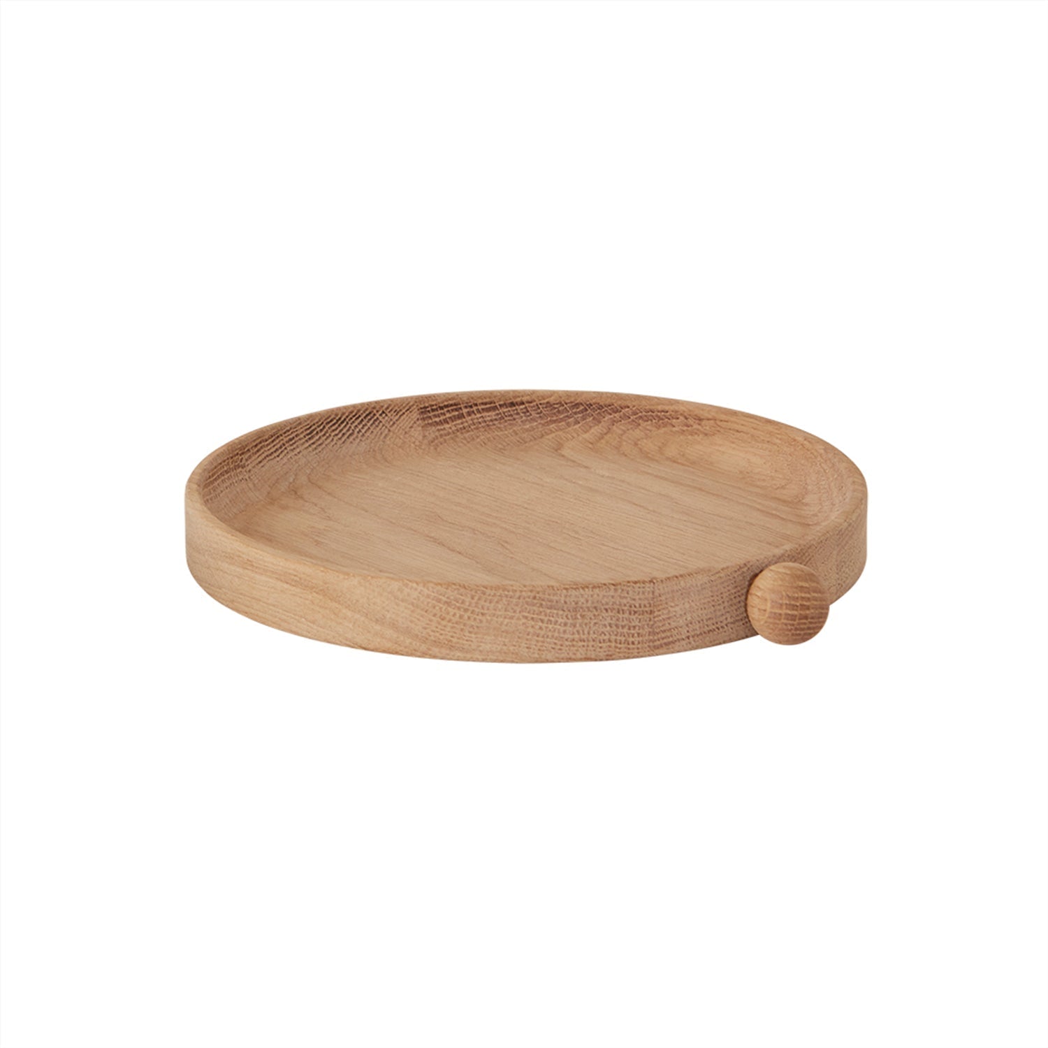 Inka Wood Tray Round - Small - Nature