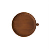 Inka Wood Tray Round - Small - Dark