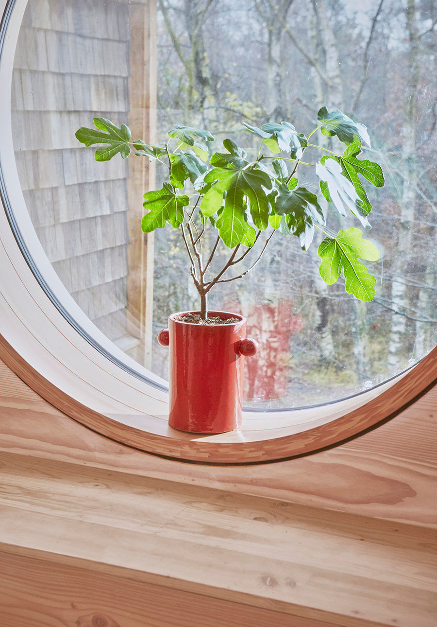 Inka Planter - Small - Cherry Red