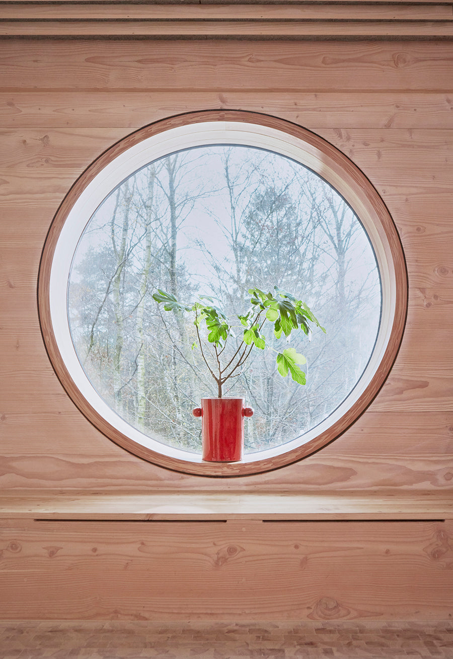 Inka Planter - Small - Cherry Red