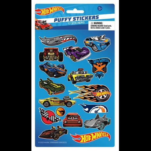 Inkology - Hot Wheels - Puffy Stickers