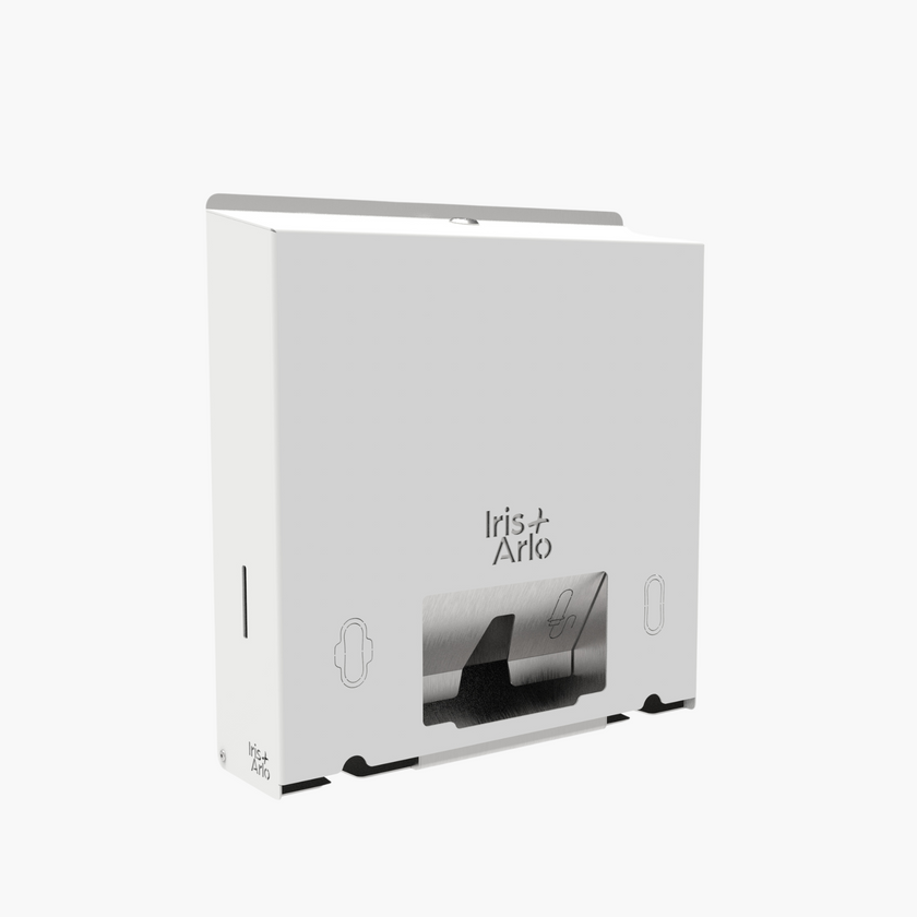 Wall-Mounted Steel Dispenser - Regular Pads, Tampons & Pantyliners