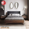 UltraFlex® PARADISE - Natural Heavy Duty Foam Blend, Low Motion Transfer, Comfort+ Quilting, Orthopedic Cool Gel, and Spinal Posture Support Eco-Friendly Mattress (Made in Canada)