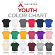 YOUTH - I Am Canada - Canadian Maple Leaf with Jamaica Flag Rasta, YOUTH T-Shirt, Canadian Gift T-Shirt, Jamaica Present, National Flag Tee Shirt - Inspired X
