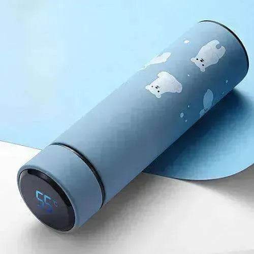 Intelligent temperature measuring mug