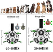 Interactive Dog Football Toy Soccer Ball with Grab Tabs – Inflatable Training Toy for Dogs