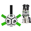 Interactive Dog Football Toy Soccer Ball with Grab Tabs – Inflatable Training Toy for Dogs